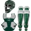 Rawlings Adult Dark Green/White VELO 2.0 Catcher's Gear Box Set: CSV2A-DG/W -Baseball Equipment Store 12006 bf2a008e 47ed 465a be81 a8ebf728016c