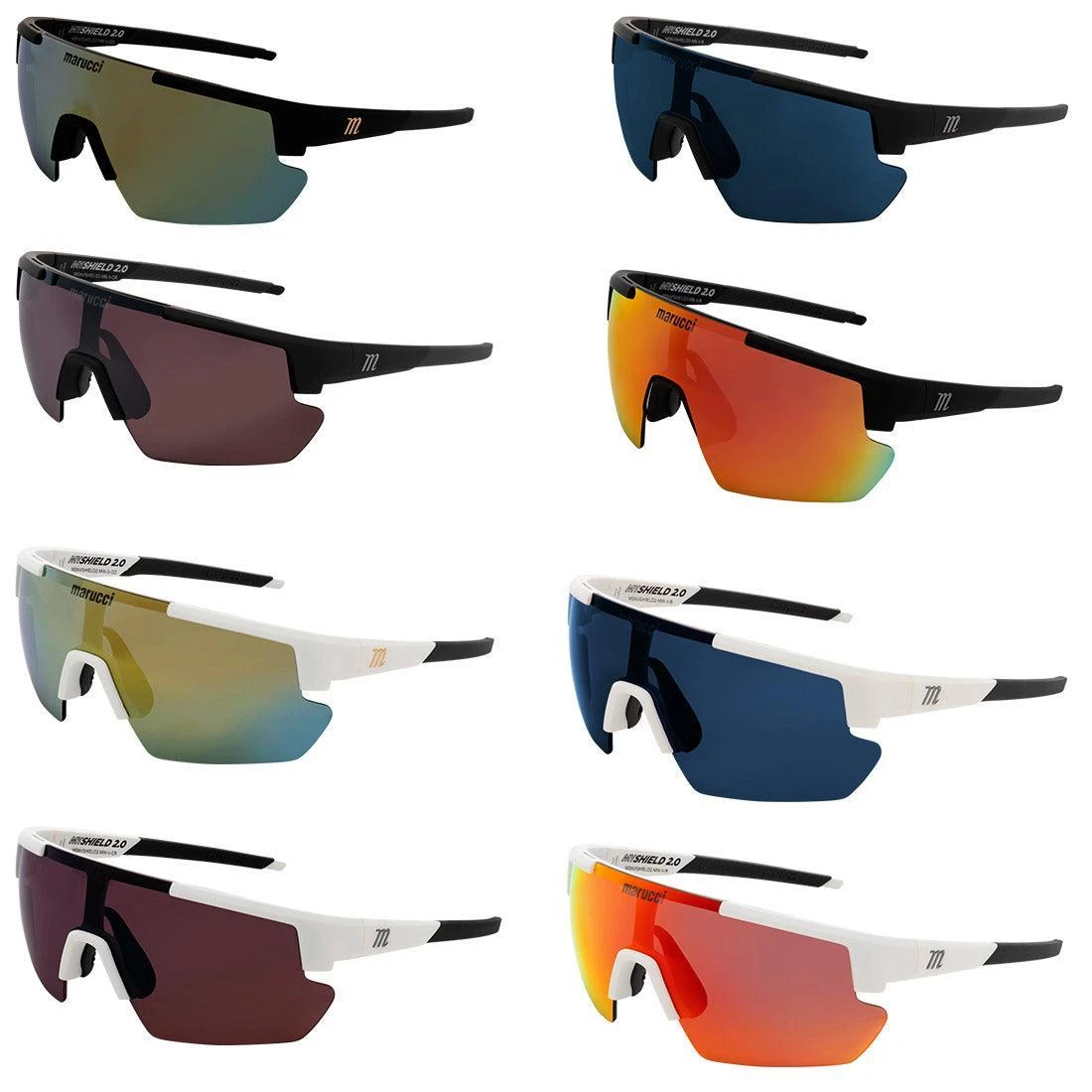 Marucci Shield 2.0 On-Field Performance Sunglasses: MSNVSHIELD2 3 Marucci Shield 2.0 On-Field Performance Sunglasses: MSNVSHIELD2