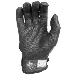 2023 Spiderz Pro Model Batting Gloves: Black/White -Baseball Equipment Store 2023SpiderzProModelBattingGloves Black White 2