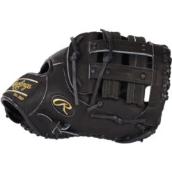 Rawlings Heart Of The Hide 12.5" First Base Mitt: PROFM18-17B 8 Rawlings Heart Of The Hide 12.5" First Base Mitt: PROFM18-17B -Baseball Equipment Store 4 f RH