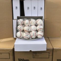 Wilson A1010S Blem Baseballs: One Case (10 Dozen) -Baseball Equipment Store A1010s Box