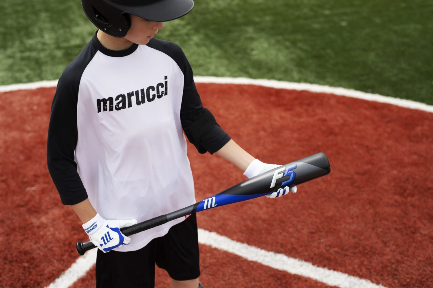 Marucci F5 Senior League Black USSSA (-8) Baseball Bat: MSBF52X8 4 Marucci F5 Senior League Black USSSA (-8) Baseball Bat: MSBF52X8 - Image 2