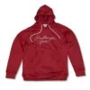 Headbanger Sports Performance Fleece Line Hoodie W/ Kangaroo Pocket: Deep Red 1 Headbanger Sports Performance Fleece Line Hoodie W/ Kangaroo Pocket: Deep Red -Baseball Equipment Store HeadbangerSportsRedHoodie