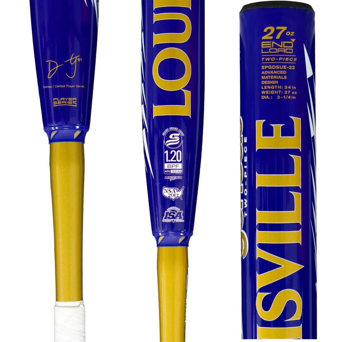 2023 Louisville Slugger Daniel Sanchez 2.0 Genesis USSSA Slowpitch Softball Bat: SPGDSUE-23 4 2023 Louisville Slugger Daniel Sanchez 2.0 Genesis USSSA Slowpitch Softball Bat: SPGDSUE-23 - Image 2