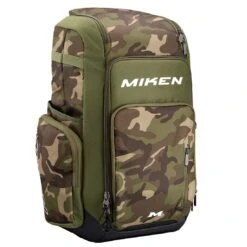 Miken Deluxe Slowpitch Backpack: MBA004 -Baseball Equipment Store MikenDeluxeSlowpitchBackpack MBA004 CAMO