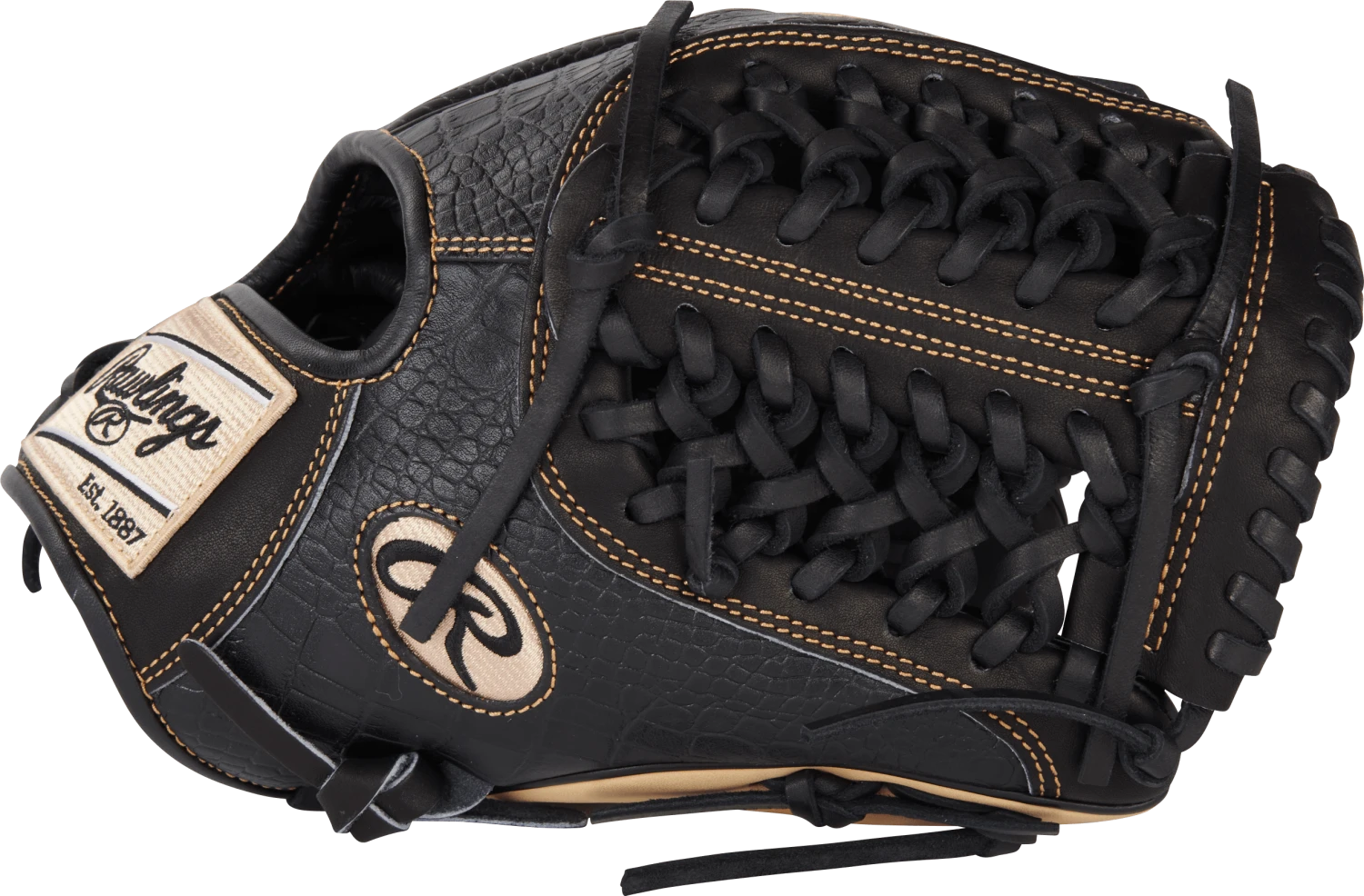 Rawlings Heart Of The Hide R2G 11.75" Infield/Pitcher's Baseball Glove: PROR205-4B 5 Rawlings Heart Of The Hide R2G 11.75" Infield/Pitcher's Baseball Glove: PROR205-4B - Image 3