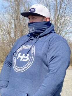 Headbanger Sports Exclusive Gaiter Fleece Hoodie (Multiple Colors) -Baseball Equipment Store PhotoMar09 13035PM