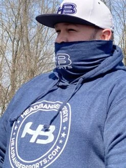 Headbanger Sports Exclusive Gaiter Fleece Hoodie (Multiple Colors) -Baseball Equipment Store PhotoMar09 13041PM