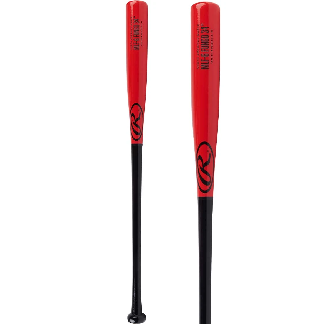Rawlings 34" Maple Fungo Bat MLF6-B/RD 3 Rawlings 34" Maple Fungo Bat MLF6-B/RD