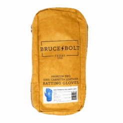 Bruce Bolt PREMIUM PRO Short Cuff Batting Gloves: Royal 18 Bruce Bolt PREMIUM PRO Short Cuff Batting Gloves: Royal -Baseball Equipment Store SC ROYG BAG