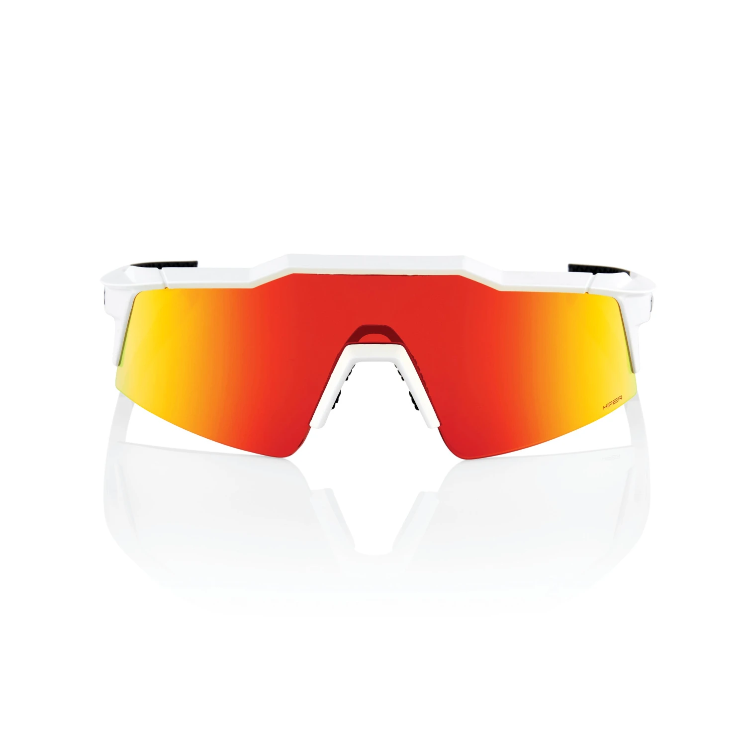 100% SPEEDCRAFT SL Soft Tact Off White - HiPER Red Multilayer Mirror Lens 4 100% SPEEDCRAFT SL Soft Tact Off White - HiPER Red Multilayer Mirror Lens - Image 2