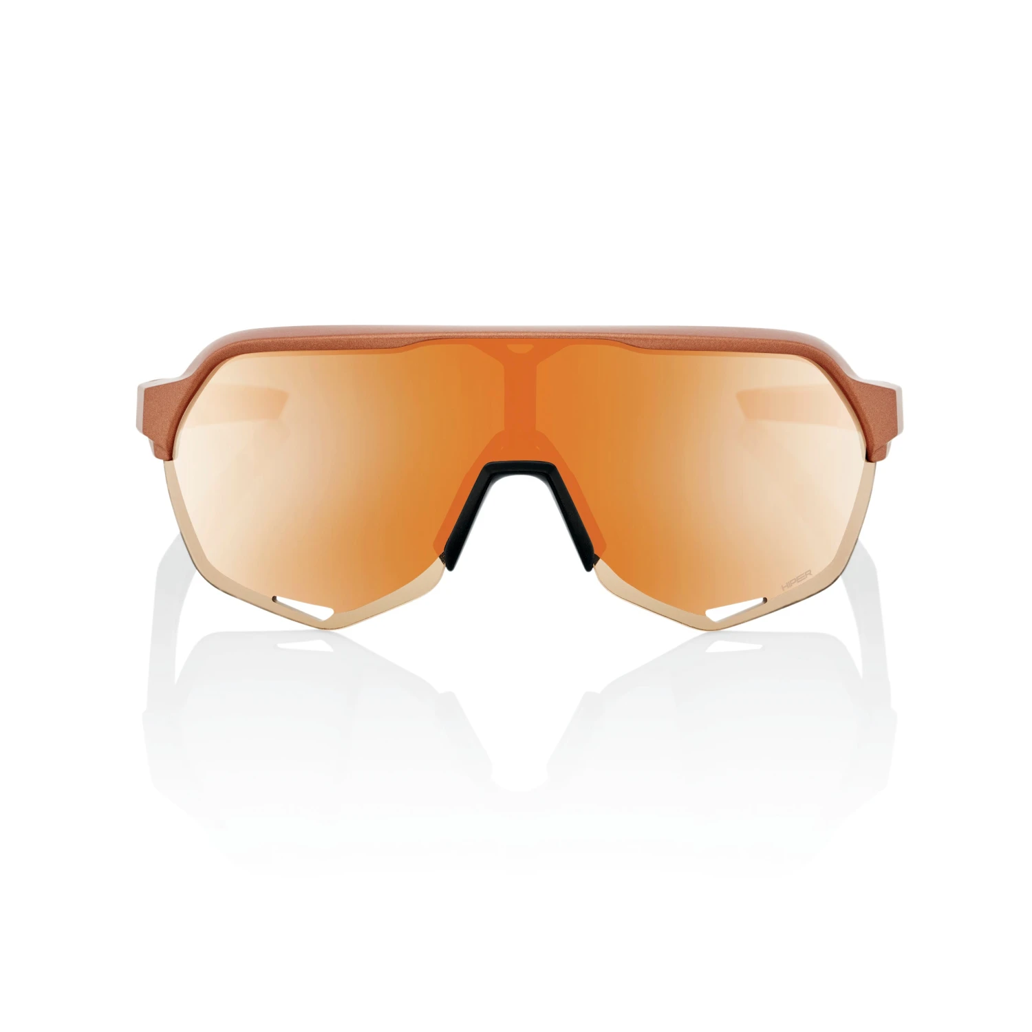 100% S2 Sunglasses Matte Copper Chromium - HiPER Copper Mirror Lens 4 100% S2 Sunglasses Matte Copper Chromium - HiPER Copper Mirror Lens - Image 2