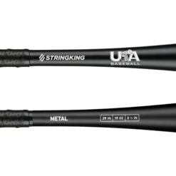 StringKing Metal (-10) USA Baseball Bat: SKUSM10 10 StringKing Metal (-10) USA Baseball Bat: SKUSM10 -Baseball Equipment Store StringKing Baseball Metal USABat Bat 29 Inch Close Up FQtnbTV base 2x 5r3SOSw