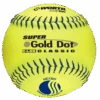 Worth 12" USSSA Super Gold Dot Classic M Softballs (Dozen): UC12SY -Baseball Equipment Store UC12SY