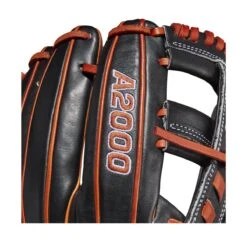 2022 Wilson A2000 1716 11.5" Infield Baseball Glove: WTA20RB221716 -Baseball Equipment Store WBW100389 5 A2000 Leather 1716 IF 115 Black Copper.png.cq5dam.web .1200.1200