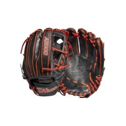 2022 Wilson A2000 1716 11.5" Infield Baseball Glove: WTA20RB221716 -Baseball Equipment Store WBW100389 8 A2000 Leather 1716 IF 115 Black Copper.png.cq5dam.web .1200.1200
