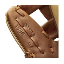 2022 Wilson A2000 1786 11.5" Infield Baseball Glove: WTA20RB221786 -Baseball Equipment Store WBW100390 6 A2000 Leather 1786 IF 115 Blonde SaddleTan.png.cq5dam.web .1200.1200
