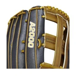 Wilson A2000 SP14SS 14" Slowpitch Softball Fielding Glove: WBW10040414 17 Wilson A2000 SP14SS 14" Slowpitch Softball Fielding Glove: WBW10040414 -Baseball Equipment Store WBW100404 5 2022 A2000 SP14SS BL Saddle Tan.png.cq5dam.web .1200.1200
