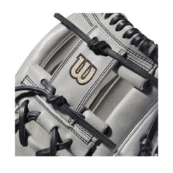 2022 Wilson A2000 H75 11.75" Infield Fastpitch Softball Glove: WTA20RF22H75 -Baseball Equipment Store WBW100437 4 A2000 FP IF H75 1175 Grey White.png.cq5dam.web .1200.1200