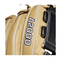 2022 Wilson A2000 P12 12" PItcher's Fastpitch Softball Glove: WTA20RF22P12 -Baseball Equipment Store WBW100439 5 A2000 FP P P12 12 Blonde Black.png.cq5dam.web .1200.1200