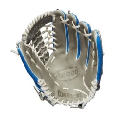 2023 Wilson A2000 Love The Moment PF92 12.25" Outfield Baseball Glove: WBW1008051225 -Baseball Equipment Store WBW100805 1 A2000 2022 Love The Moment PF92 1225 RoyalBlueSS Grey.png.cq5dam.web .1200.1200