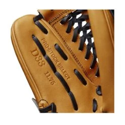 2023 Wilson A2K D33 11.75" Pitcher's Baseball Glove: WBW1008931175 -Baseball Equipment Store WBW100893 6 A2K P D33 1175 VintageTan Black.png.cq5dam.web .1200.1200