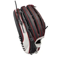 2023 Wilson A2000 OT7 Spin Control 12.75" Outfield Baseball Glove: WBW1009871275 -Baseball Equipment Store WBW100987 3 A2000 OF OT7SC SPIN CONTROL 1275 Black White Red.png.cq5dam.web .1200.1200