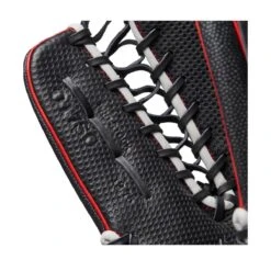2023 Wilson A2000 OT7 Spin Control 12.75" Outfield Baseball Glove: WBW1009871275 -Baseball Equipment Store WBW100987 6 A2000 OF OT7SC SPIN CONTROL 1275 Black White Red.png.cq5dam.web .1200.1200