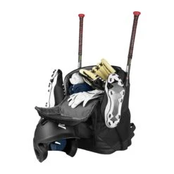 Easton Walk-Off NX Backpack -Baseball Equipment Store Walk OffNXInteriorwithGear BK