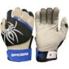 2022 Spiderz PRO Model Batting Gloves: Black/Royal Blue/White 1 2022 Spiderz PRO Model Batting Gloves: Black/Royal Blue/White -Baseball Equipment Store problackroyal